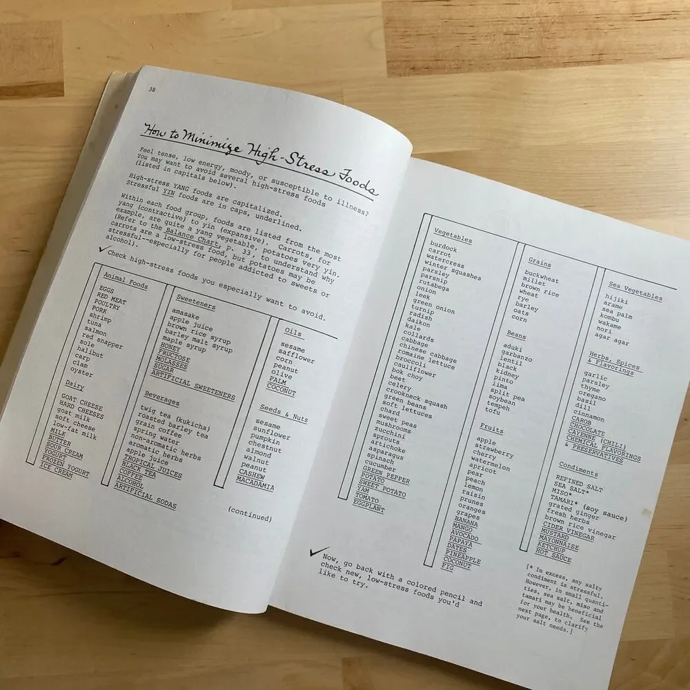 Vintage 1989 The Self Healing Cookbook